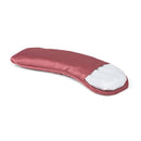 Yoga Augenkissen Augenbinden OM Mit Lavendel, Mako-Satin Dunkel-Rosé