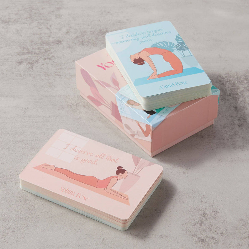 Myga Mini Affirmations-Yoga-Posenkarten – Inspiration & Achtsamkeit für jeden Tag