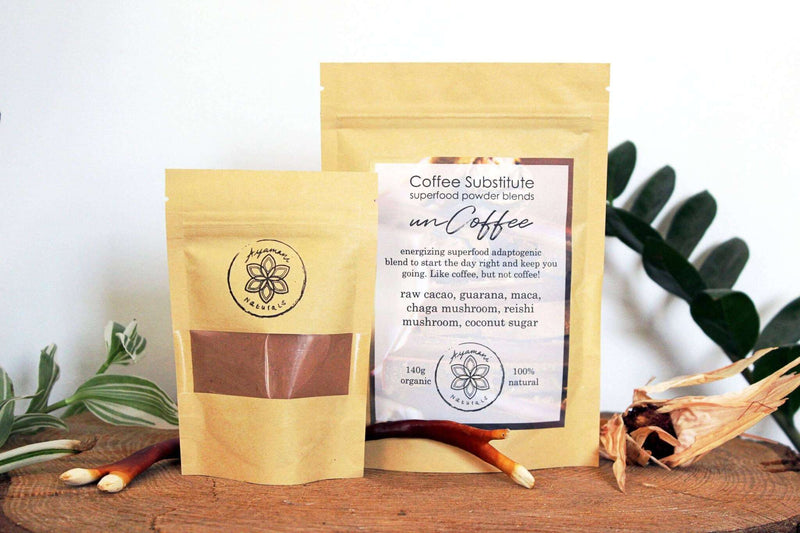 Sans café | Cacao cru adaptogène au guarana et aux champignons – substitut de café Cacao cérémoniel