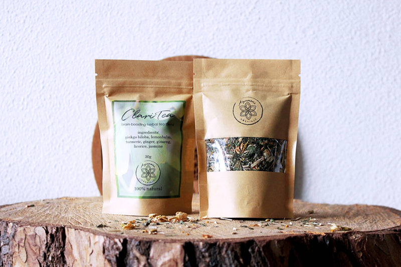 Ayamani Naturals - Claritea Zirbeldrüse Entkalkender Kräutertee für Focus