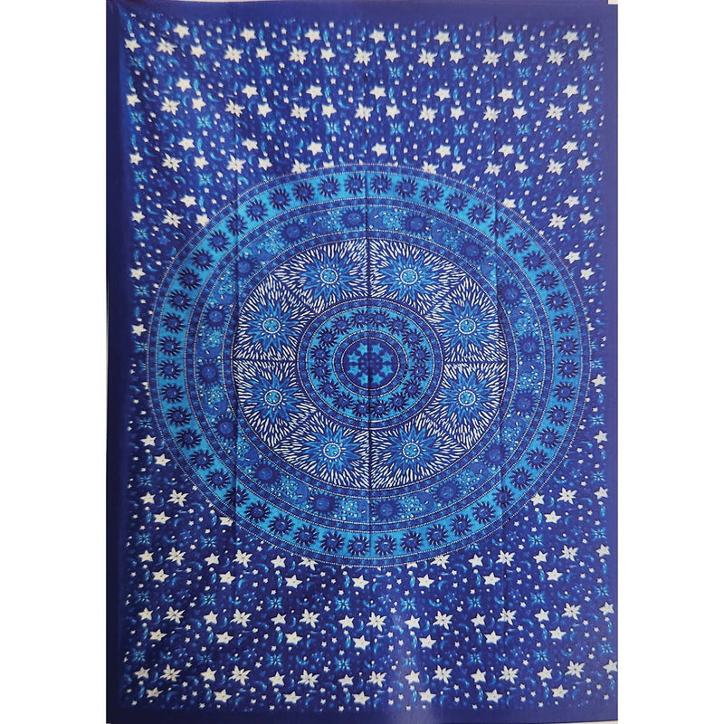 Tapestry Sun Stars Mandala Galaxy