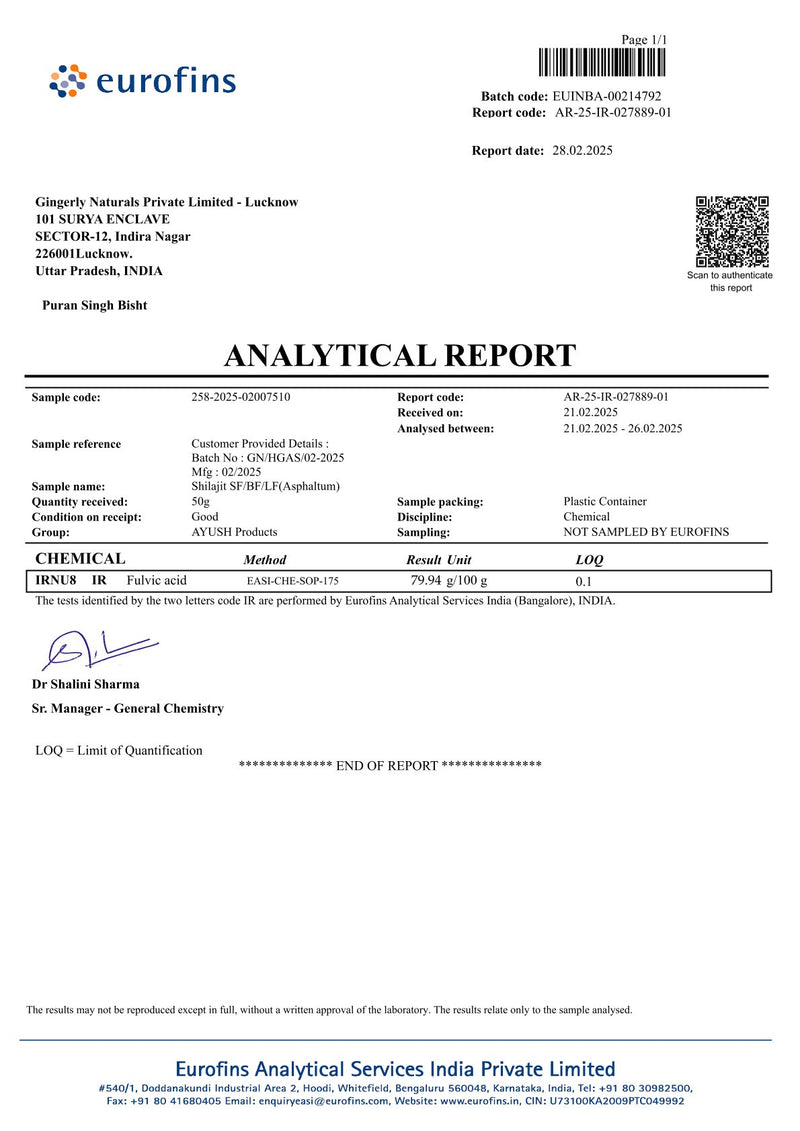 Altai Shilajit Resin | 50 g | 80+ Spurenelemente