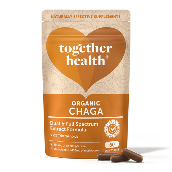 Chaga Mushroom 9450 mg, hochdosiert, 60 Kapseln