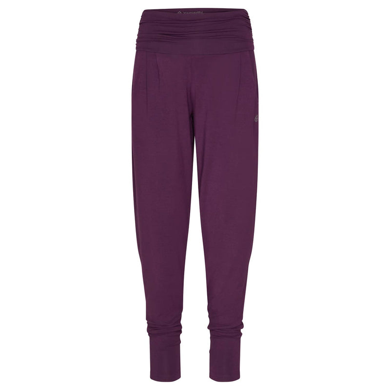 Yamadhi Loose Pants, pantalon de yoga confortable, modal, violet foncé M