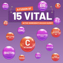 Menopure Hormonal Support – 60 vegane Pro-Gummies für die Wechseljahre