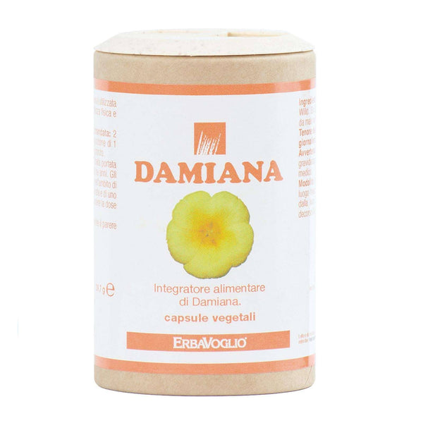 Damiana-Kapseln 60 Kapseln à 495 mg - Müdigkeit, Erschöpfung, Stress, Nervosität