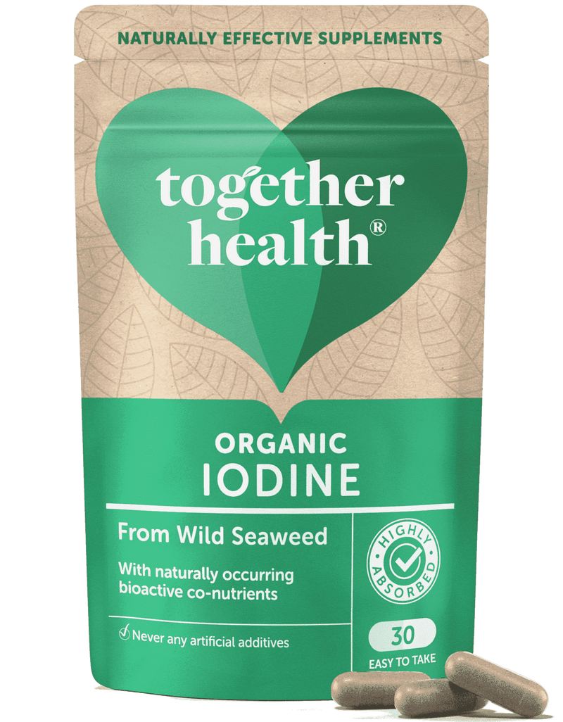 Iodine preparation — organic — 30 capsules