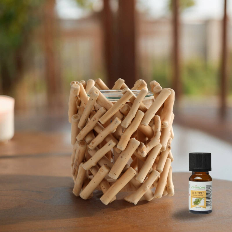 Zen'Arome - Elektrischer Wachsbrenner und Duftwachse Calorya Nr. 7 Duftlampe Aromalampe