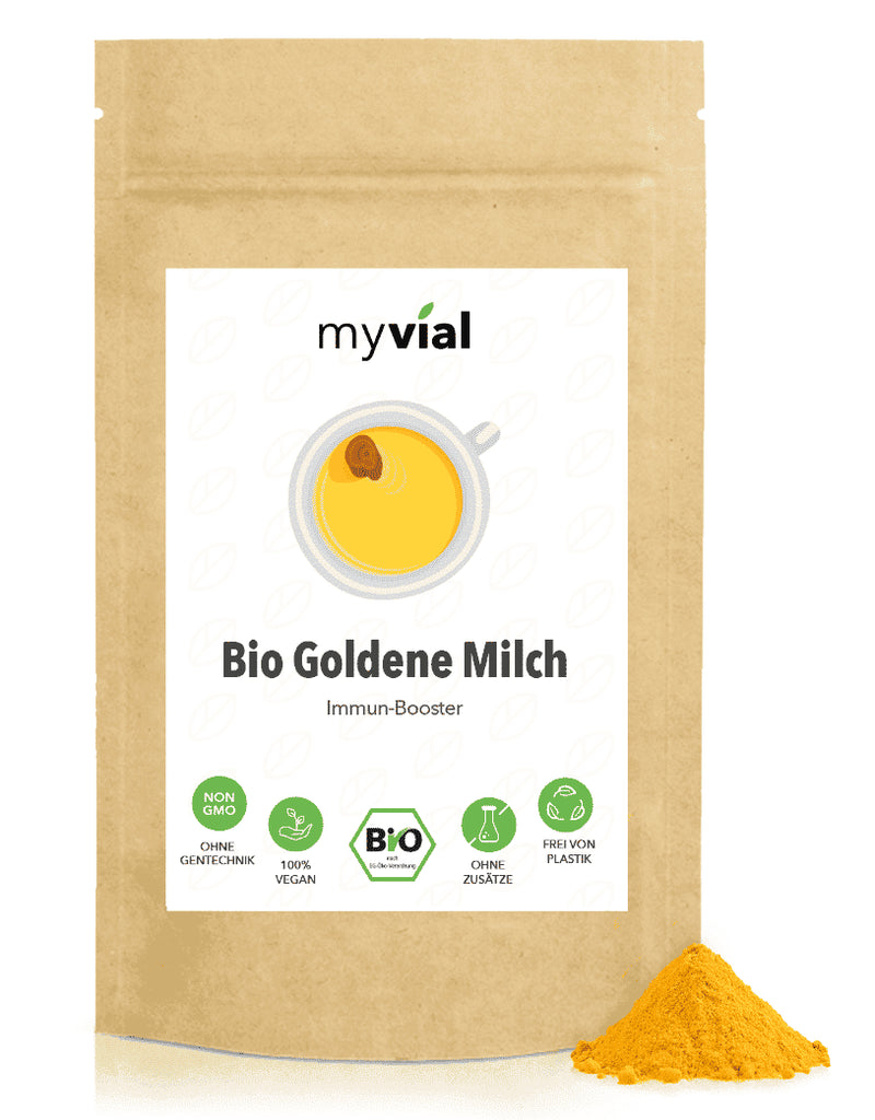 Bio Goldene Milch Latte 100g mit 7 ayurvedischen Zutaten