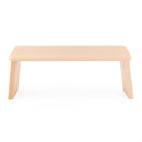 Klappbare Meditationsbank Tibet aus geöltem Buchenholz