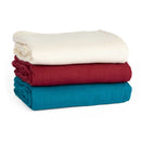 Shavasana Decke, Baumwolle Yogadecke Weinrot