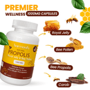 Natürliches Propolis, Royal Jelly Bee 1000 mg zur Unterstützung des Immunsystems