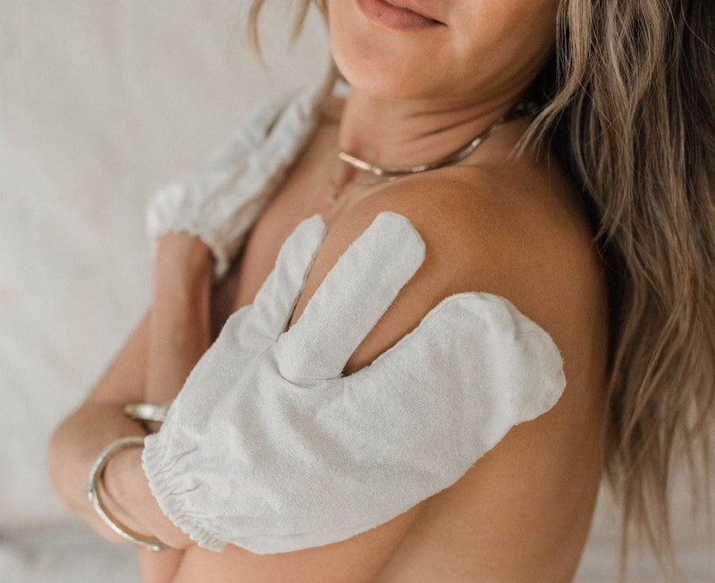 PAAVANI Ayurveda - Garshana-Handschuhe – Ayurvedische Trockenbürsten-Handschuhe