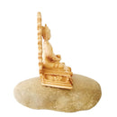 White Buddha 10 cm – symbol of peace, mindfulness and spiritual power