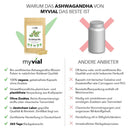 Organic Ashwagandha Capsules 120 Capsules - Indian Black Berry - Vegan