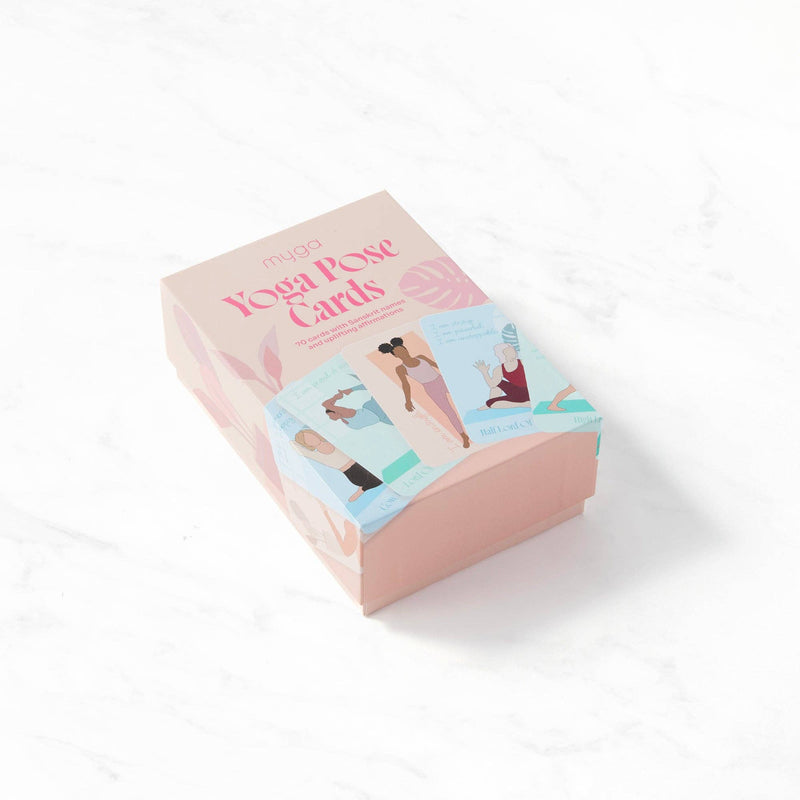 Myga Mini Affirmations-Yoga-Posenkarten – Inspiration & Achtsamkeit für jeden Tag