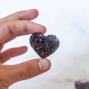 Entzückendes Amethyst-Herz aus Uruguay