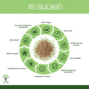 Bio-Hanfproteinpulver - 50% Protein - Vegan - optimale Verdaulichkeit