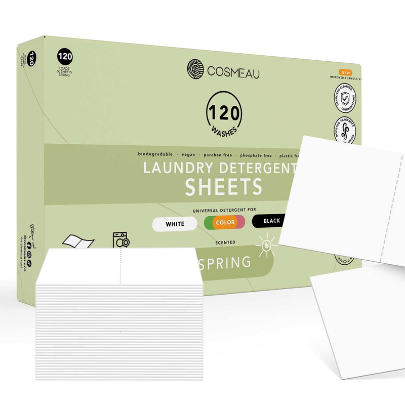 Bamboozy x Cosmeau - Cosmeau Wäschetücher Frühling, umweltfreundlich