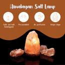 Himalayan Salt Lamp (2-4 kg) Cleansing and relaxing