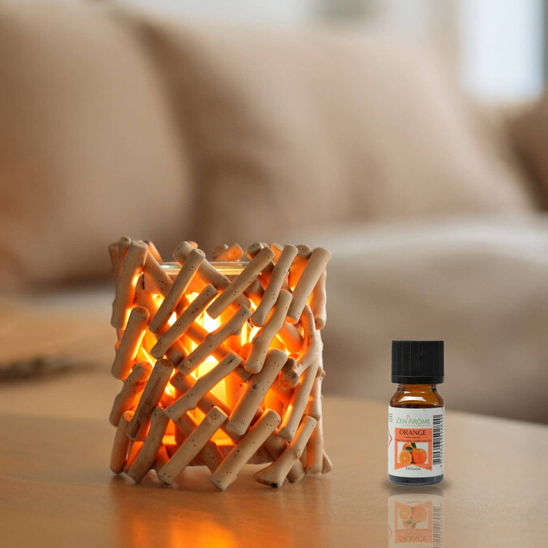 Zen'Arome - Elektrischer Wachsbrenner und Duftwachse Calorya Nr. 7 Duftlampe Aromalampe