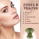 Zen'Arôme - Green Jade Pilz Gua Sha - Steinmassage-Pilz