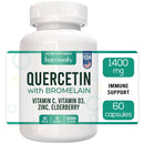 Quercetin mit Bromelain Ergänzungen Zink Holunder