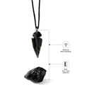 Myga Eco - Geode-Geschenkset - Rohstein und Anhänger, Auswahl aus 3 Kristallen