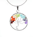 Chakras Tree of Life Pendant