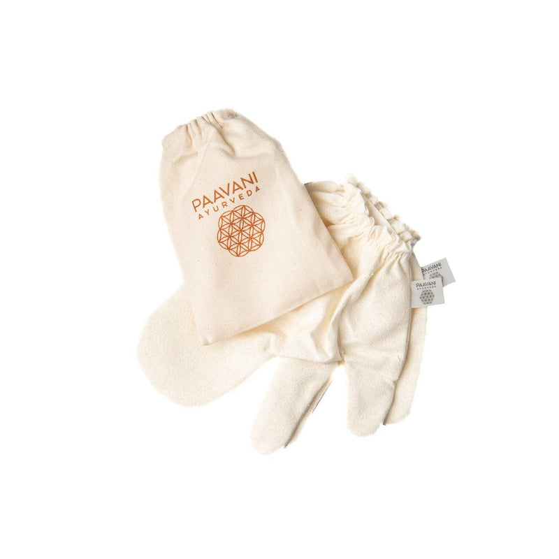 PAAVANI Ayurveda - Garshana-Handschuhe – Ayurvedische Trockenbürsten-Handschuhe