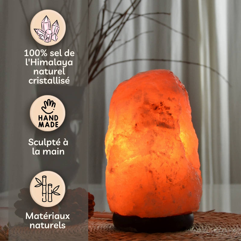 Zen'Arome - Himalaya-Salzlampe Rohform 2 bis 3 kg