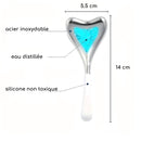 Caudale Gesichts-GuaSha-Massagegerät aus Edelstahl von Zen'Arome