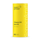 Nutriproud GmbH - Sonnenkraft: Vitamin D3 1000 I.E. mit K2 + Calcium