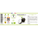 Schwarzer Rettich aus biologischem Anbau - Nahrungsergänzungsmittel - in Kapseln