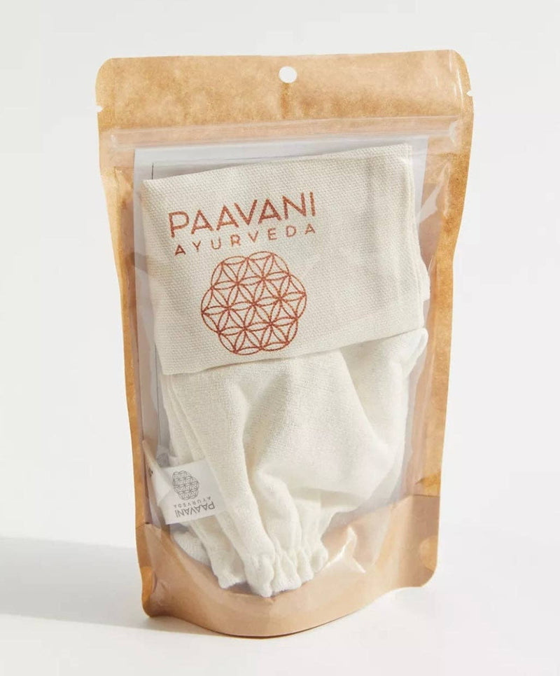PAAVANI Ayurveda - Garshana-Handschuhe – Ayurvedische Trockenbürsten-Handschuhe