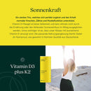 Nutriproud GmbH - Sonnenkraft: Vitamin D3 1000 I.E. mit K2 + Calcium