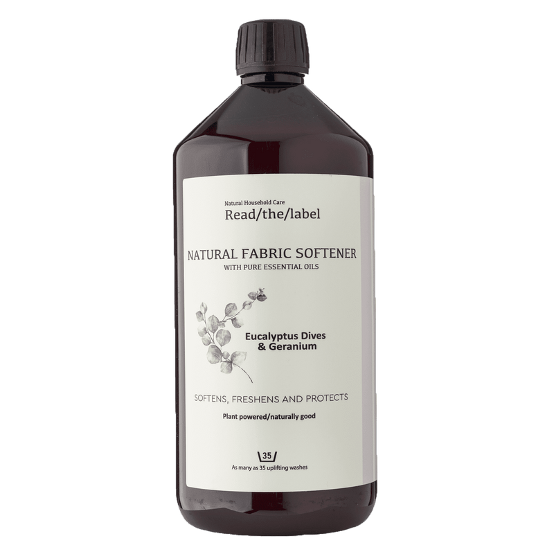Natural Fabric Softener — Eucalyptus Dives &amp; Geranium 1000 ml