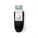 Rückenfreie Yoga-Socken mit Kreuzriemen und Griffen — rutschfest