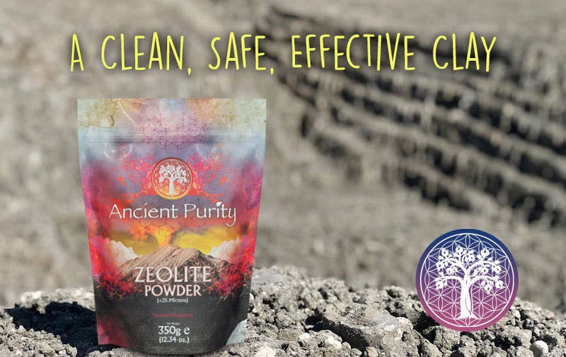 Pureté Ancienne – Poudre de Zéolite Fine (&lt; 25 microns) 350 g – Détoxification naturelle efficace et fixation des métaux lourds