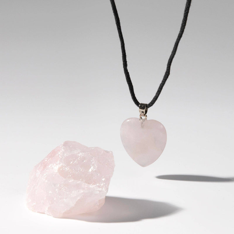 Myga Eco - Geode-Geschenkset - Rohstein und Anhänger, Auswahl aus 3 Kristallen