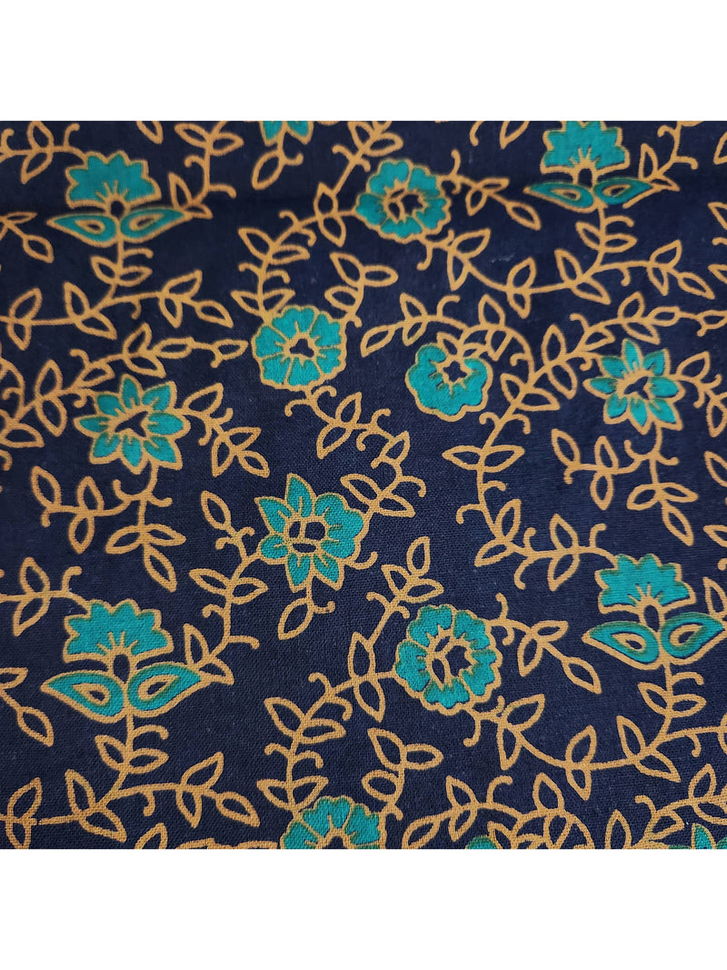 Floraler Mandala-Wandteppich Ritualtuch – Boho Wanddekor 213 x 137 cm