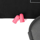 Sleep mask for deep relaxation, WellTouch silver-colored blindfold