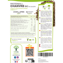 Bio-Hanfproteinpulver - 50% Protein - Vegan - optimale Verdaulichkeit