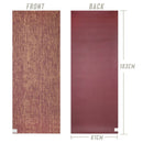 Hochwertige nachhaltige Jute Yogamatte mit Ultra-Grip Natürliche Yogamatte