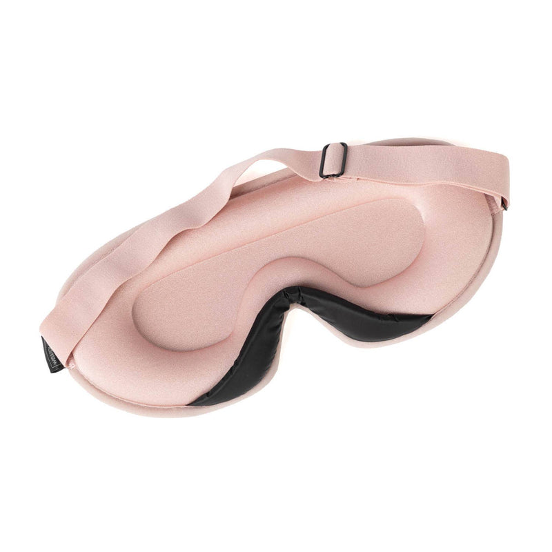 Padded Sleep Mask 3D Memory Foam, WellTouch old pink