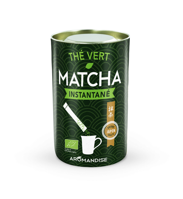 Instant-Matcha-Grünteepulver - 25 Stäbchen à 0,5 g