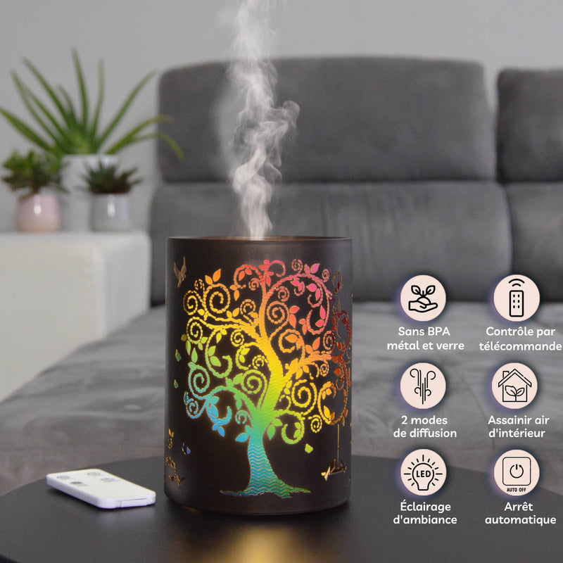 Zen'Arome - Diffuseur d'arômes avec télécommande | 8 modèles au choix