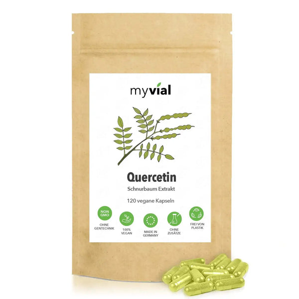 Quercetin 120 Kapseln - Vegan - Made in Germany