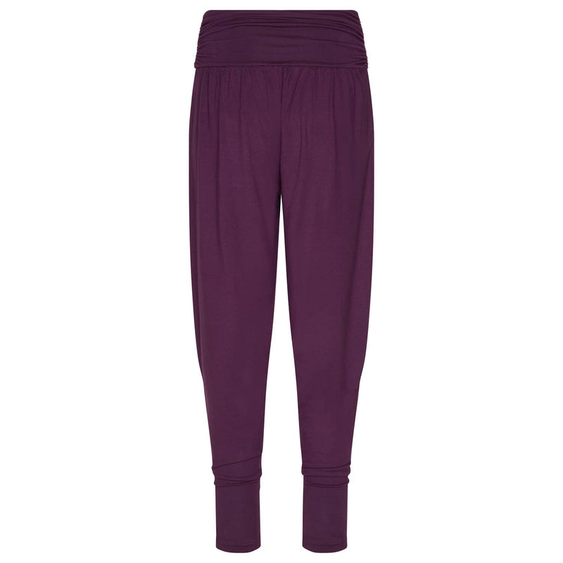 Yamadhi Loose Pants, pantalon de yoga confortable, modal, violet foncé M