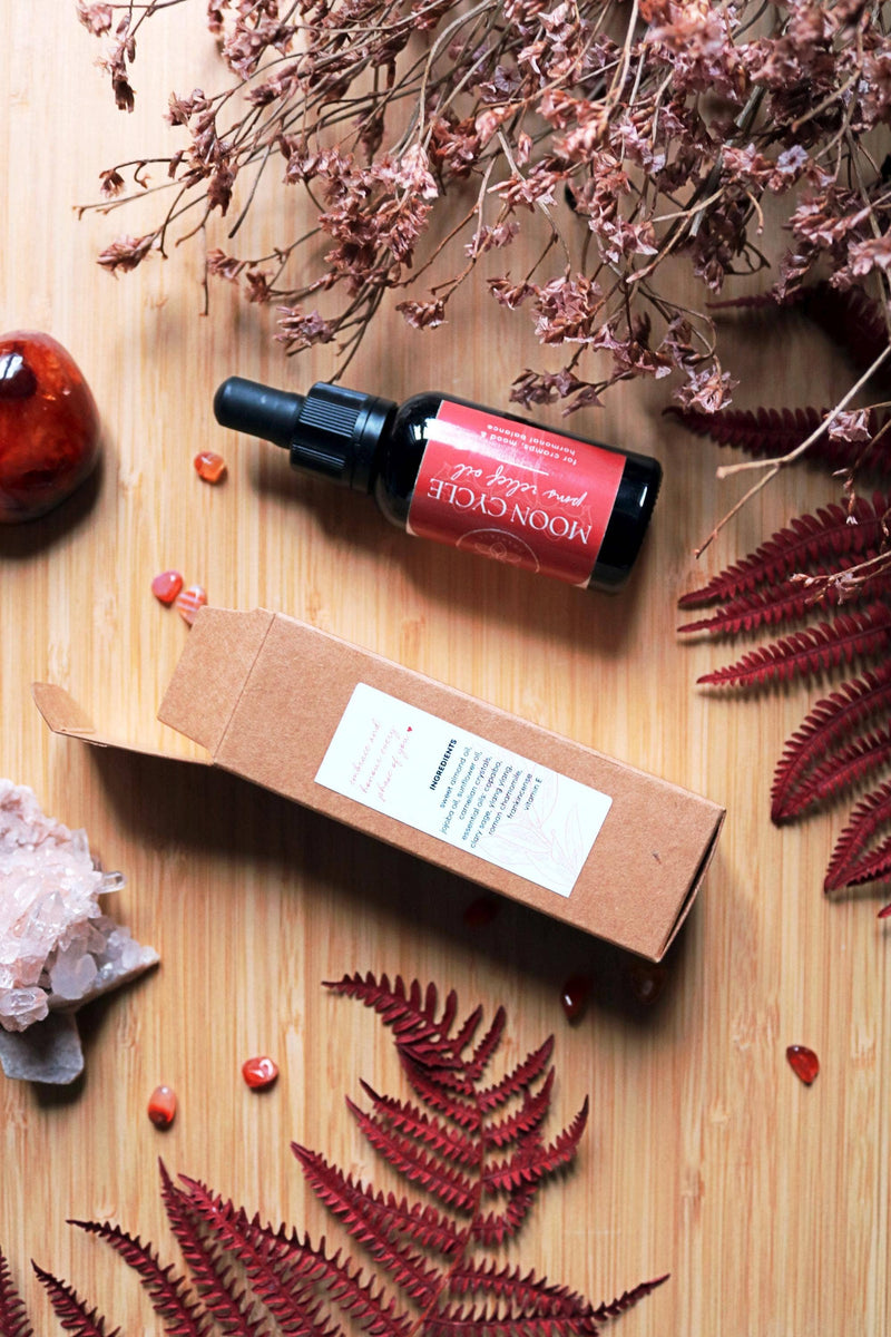 Ayamani Naturals - Moon Cycle PMS Relieföl mit Copaiba, Weihrauch und mehr